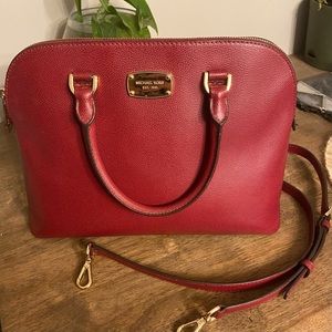 Michael Kors Red Purse/Crossbody